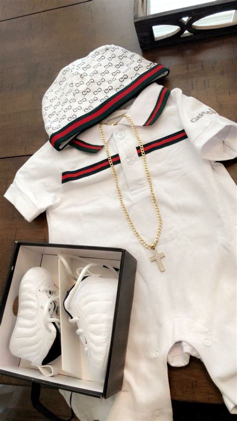 cheap baby boy gucci clothes|gucci baby boy swimwear.